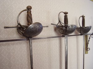 espada ropera española XVI-XVIII