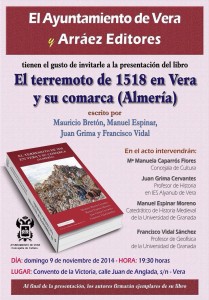 presentación libro terremoto 1518