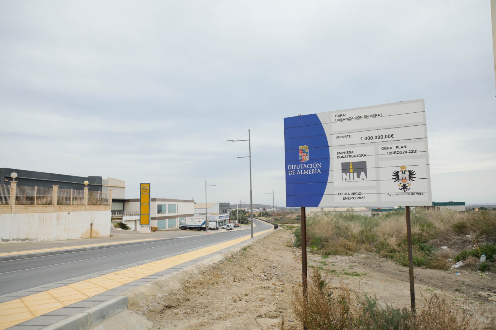 Proyecto de urbanización de la Carretera de Ronda de Vera